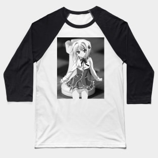 Koneko - High School DxD - black and white Baseball T-Shirt